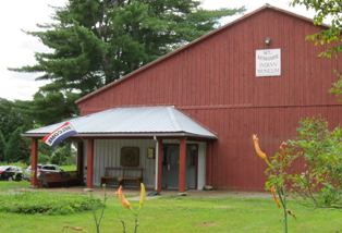 Main entrance of Mt. Kearsarge Indian Museum
