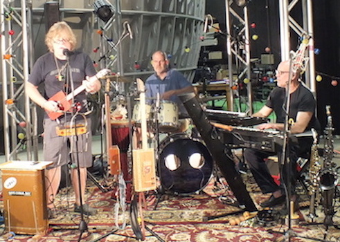 David Reed, Sam Earnshaw and Mark Tuomenoksa at MAGI Studios