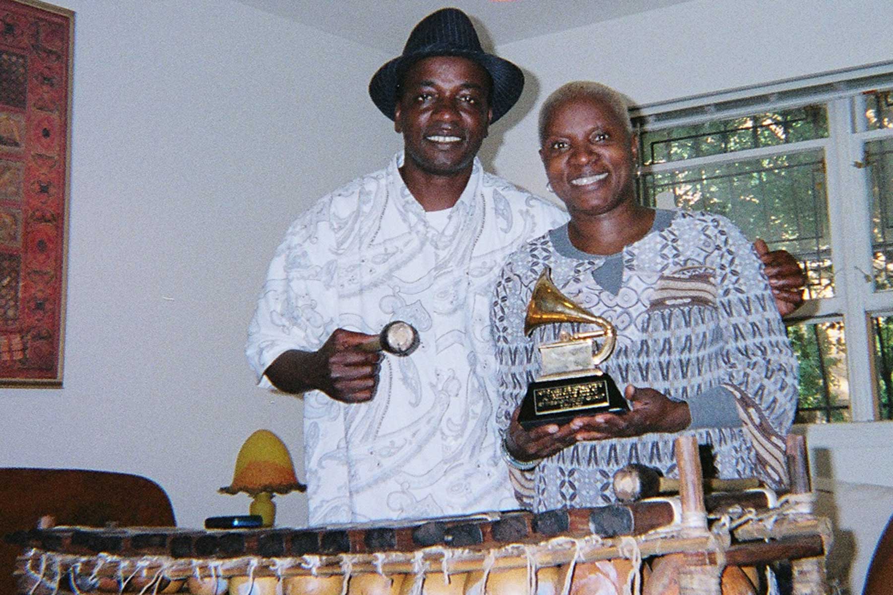 Balla recording for Angelique Kidjo's "Oyo"