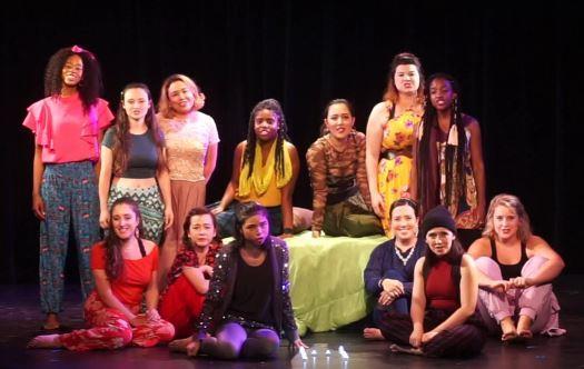 The cast of the 2019 Off-Broadway Production of Humanity's Child