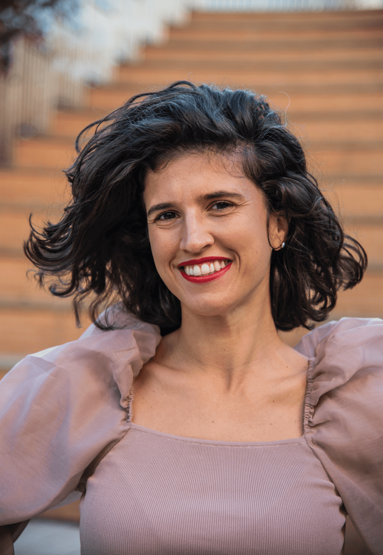Headshot of a woman with a warm smile