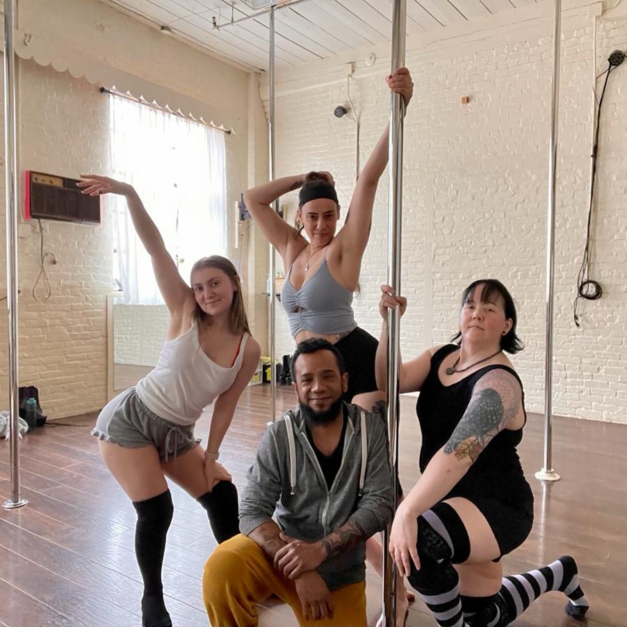 From Sensual Chair & Pole Flow Class
