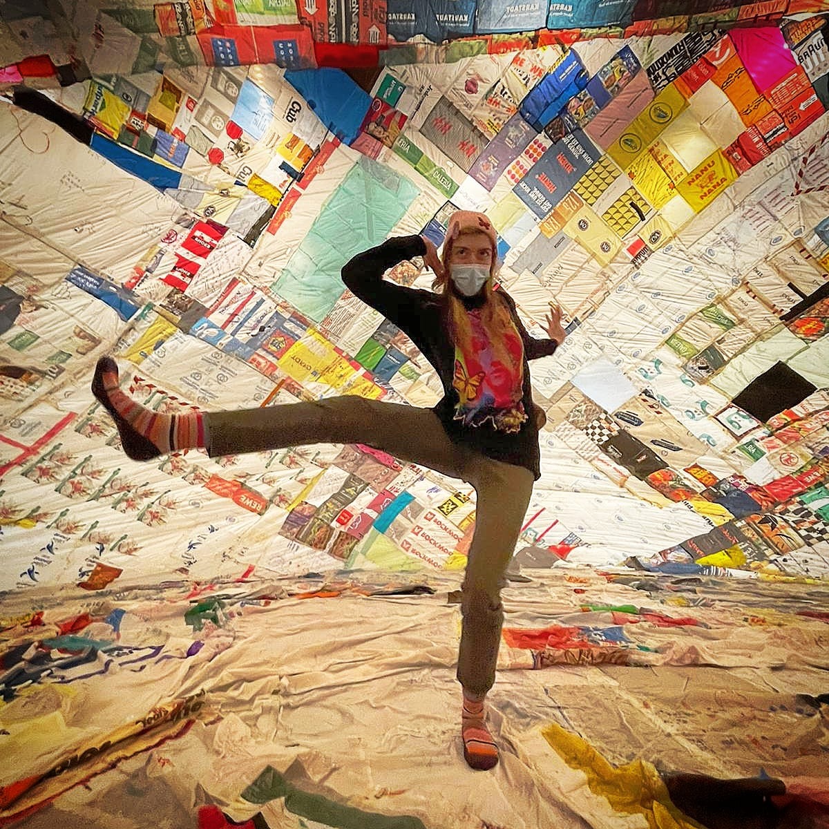 At a gallery in nyc