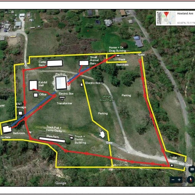 Adams Fairgrounds 18 acres 