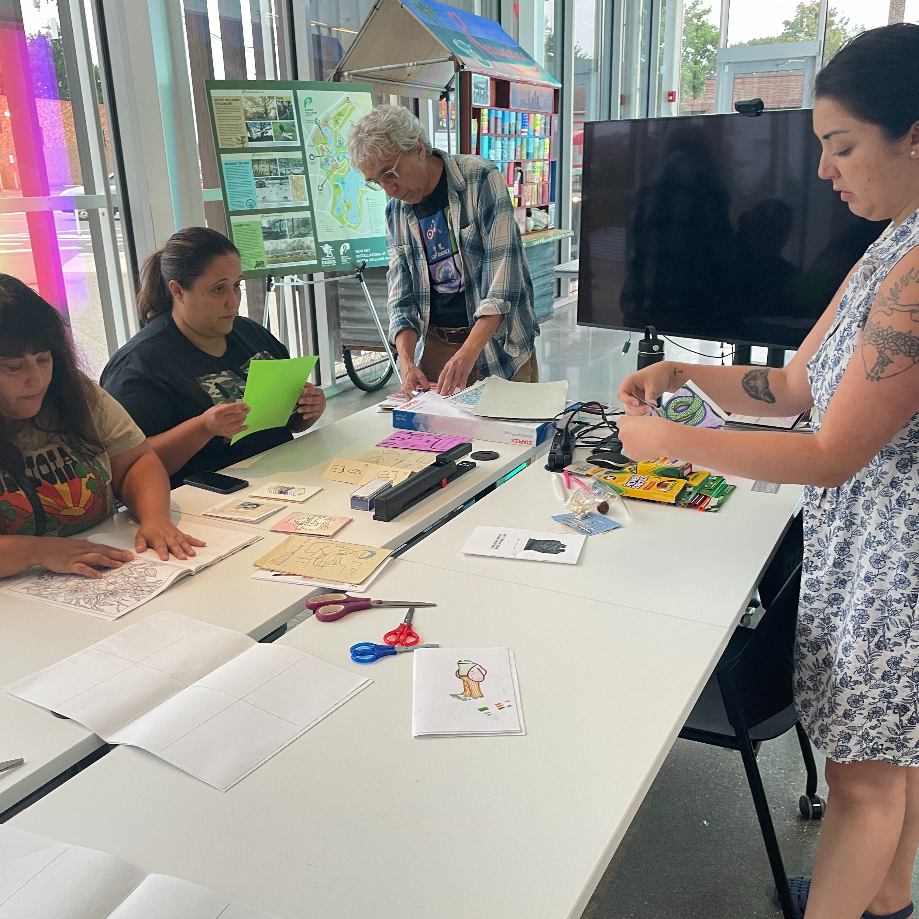 Zines-making workshop