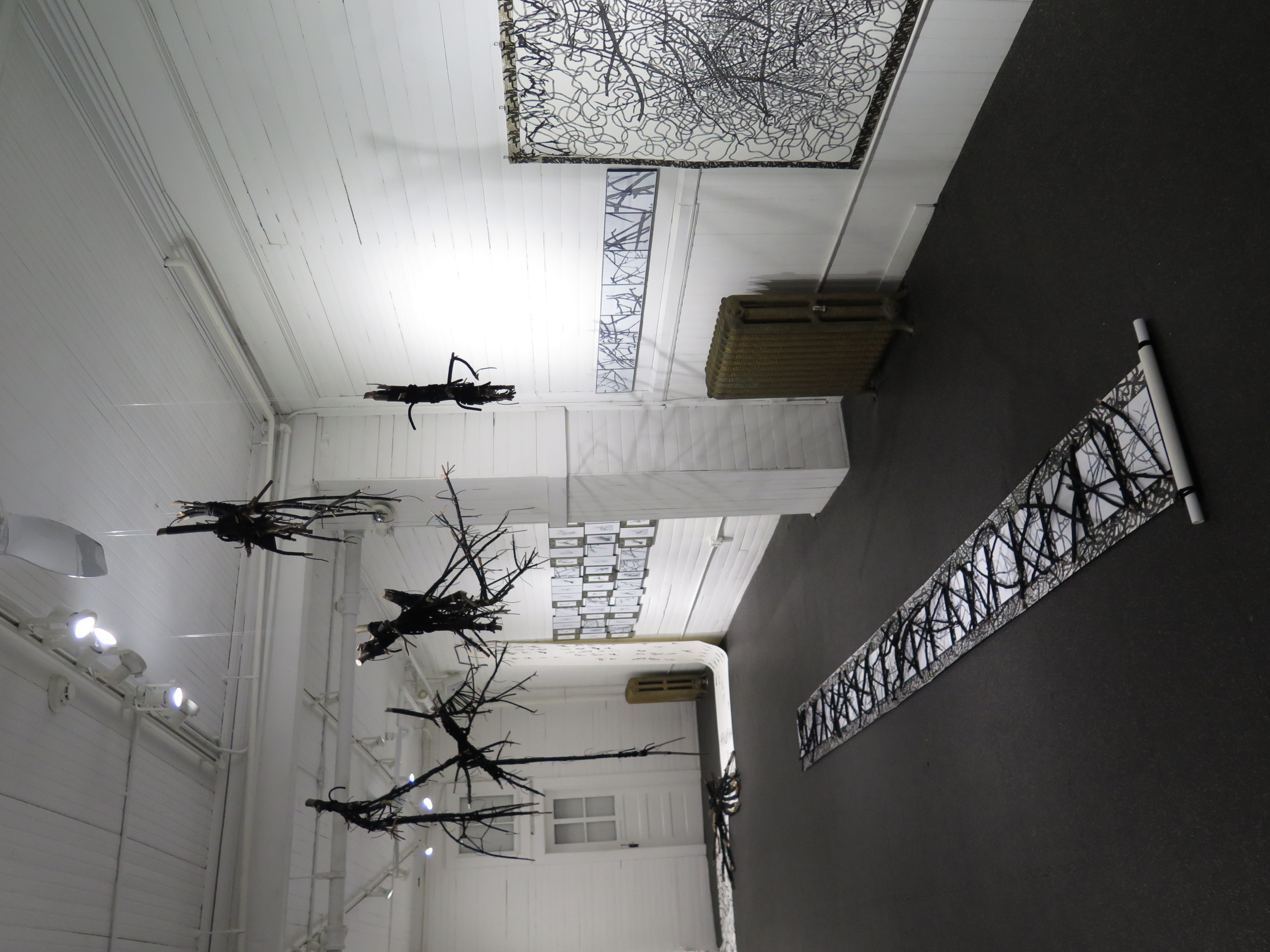 2023 Installation of Syntactical Shifts, Installation Space, North Adams, MA