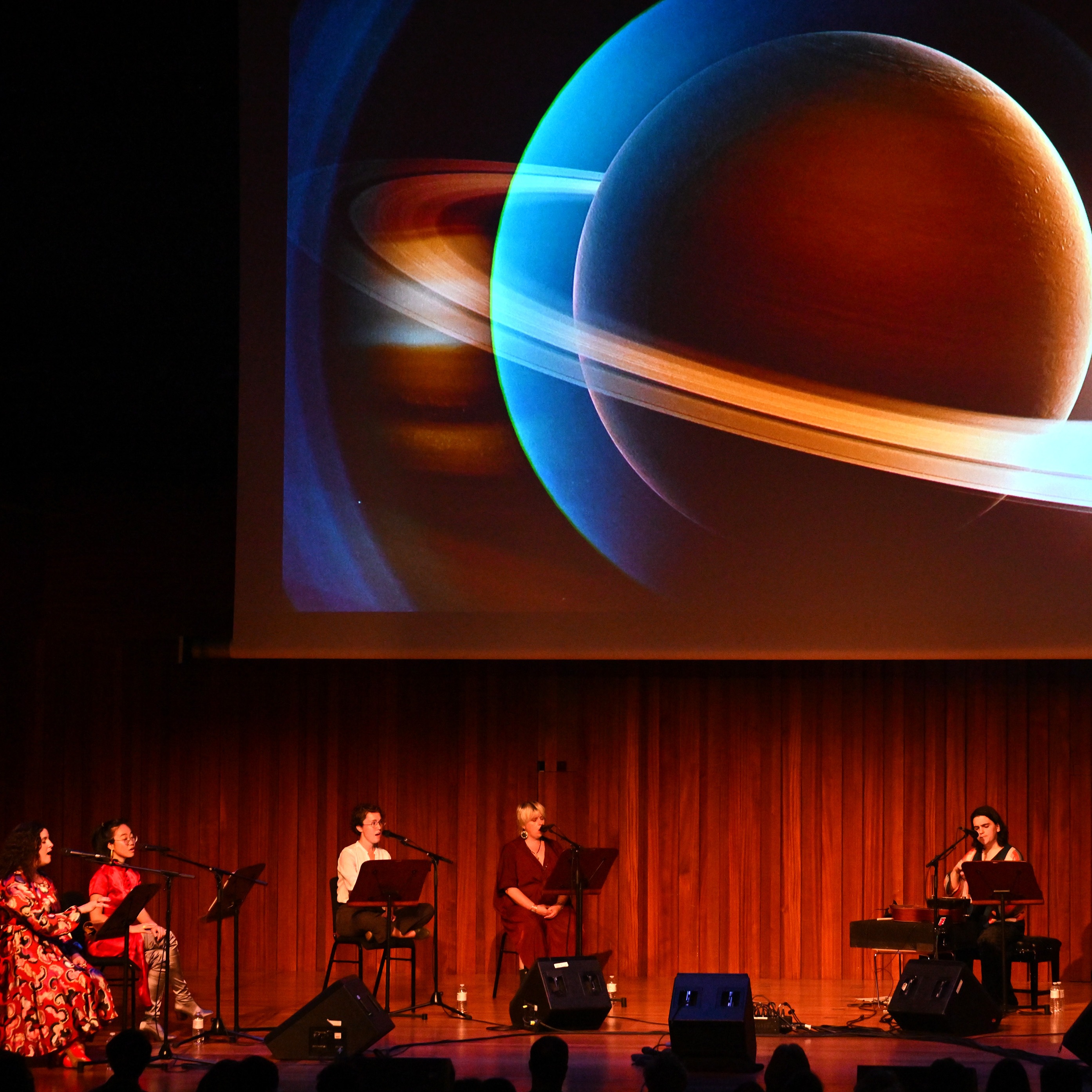 Roomful of Teeth performing at The Barbican