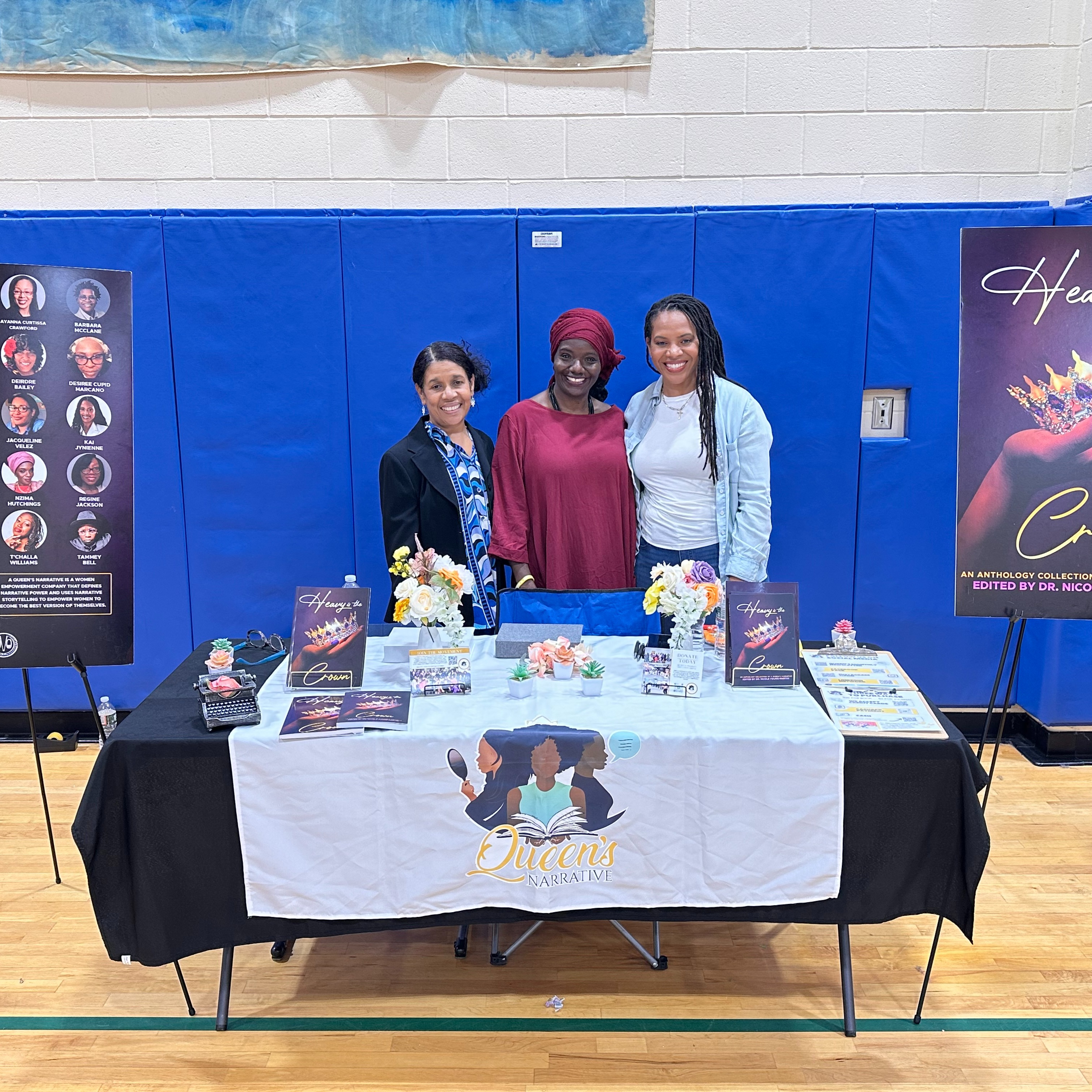  Tabling at a Book  Fair 
