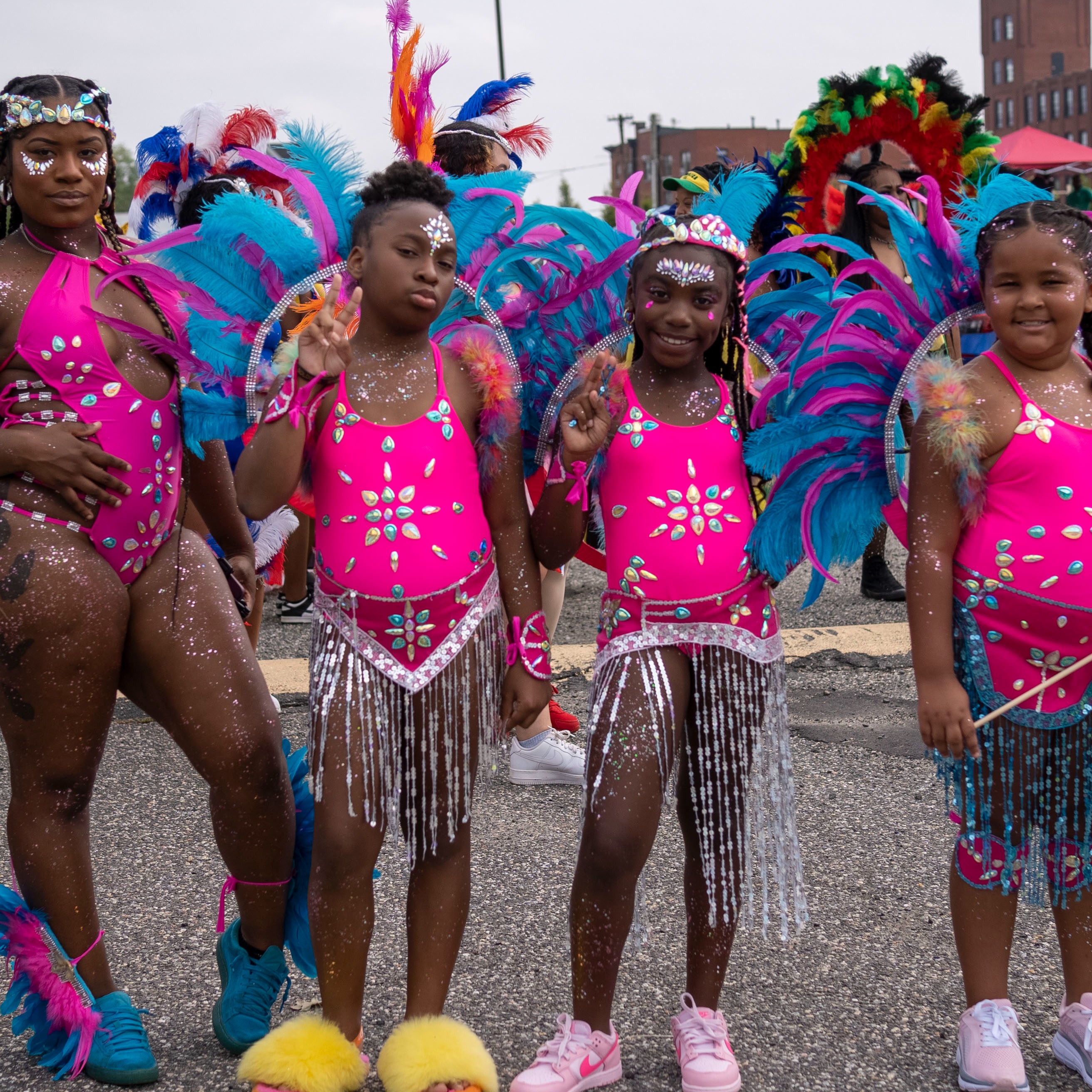 Carnival marchers