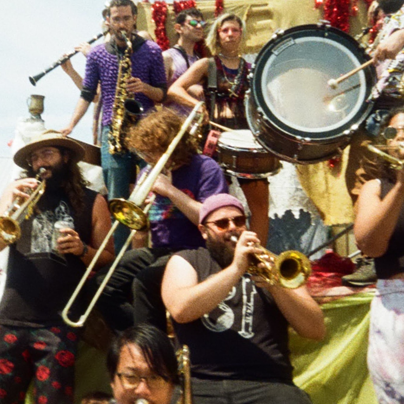 pile of musicians