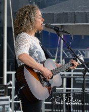 Lara Herscovitch performing at 2 Black Bear Americana Music Festival Oct 2021 by Rich Russo