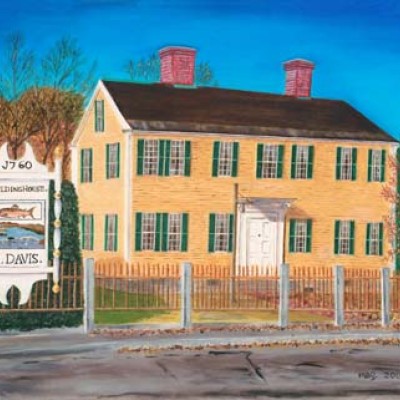 Painting by Mark Romanowsky, President LP&CT