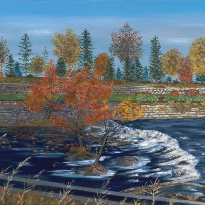 Painting by Mark Romanowsky, President LP&CT