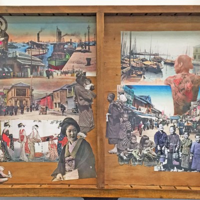 From the exhibit 'Left New York June 21st, 1924