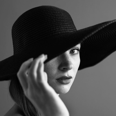 Close studio portrait
