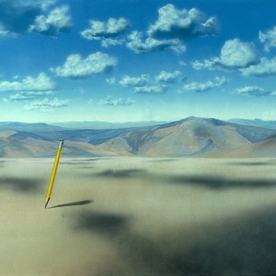 Pencil Sky Set Painting