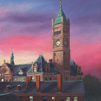 Summer sunset, City Hall No. 1